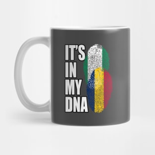 Chadian And Nigerian Mix Heritage DNA Flag Mug